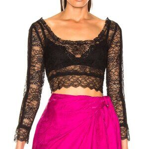 Dundas, Crop Lace Top | Size: 38